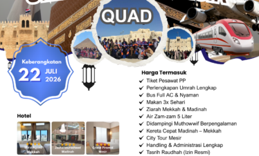 Umrah Plus Mesir 22 Juli 2026